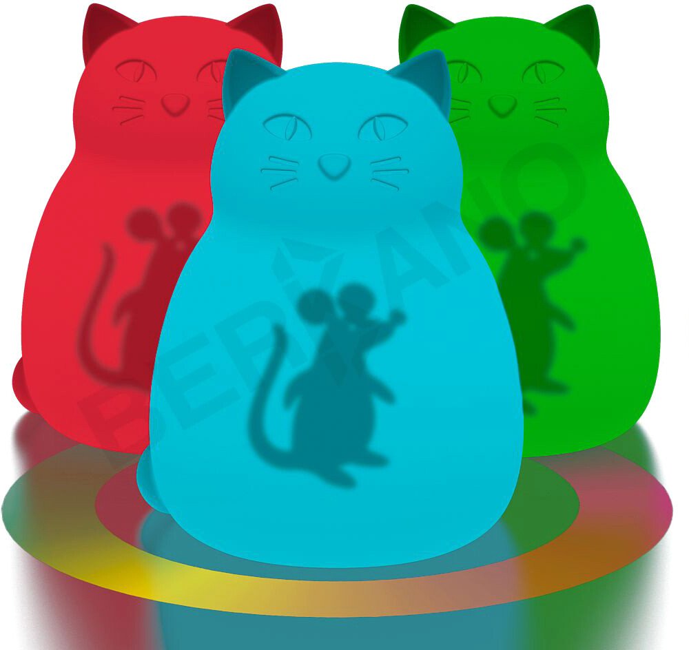 

Ночник Berkano Fullcat Mouse (RGB ACC подсветка перезаряжаемая)