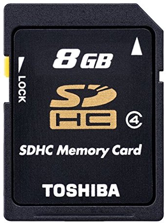 Toshiba SDHC (Class 4) 8GB [SD-K08GJ(6]