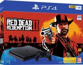 PlayStation 4 Slim 1TB Red Dead Redemption 2