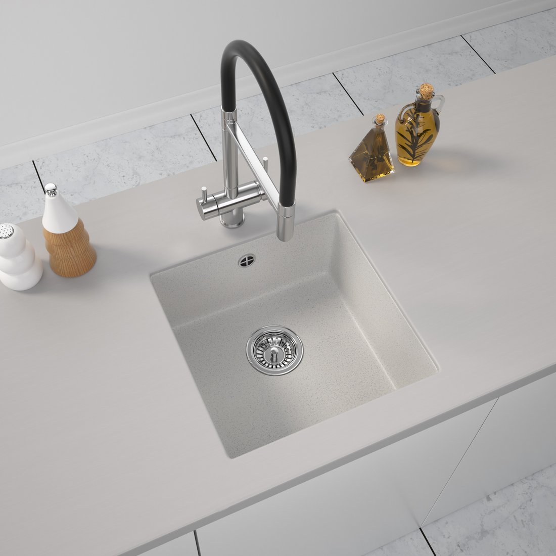 

Кухонная мойка ZorG Subline 40 (серый жемчуг)