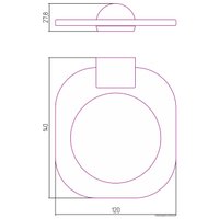 Мыльница Сунержа 00-3011-0000