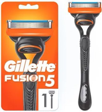 

Бритвенный станок Gillette Fusion5 1 сменная кассета 7702018951376
