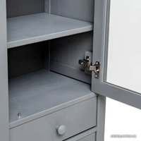 Шкаф-витрина Мебель Импэкс Leset Мира 13 (серый)