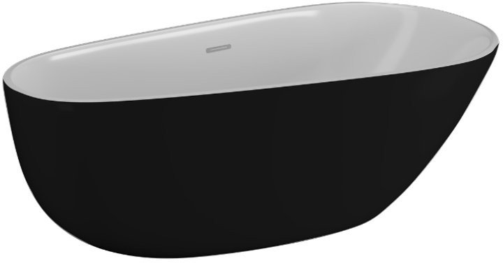

Ванна Polimat Shila 170x85 00345 (черный матовый)