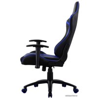 Игровое (геймерское) кресло AeroCool AC120 AIR (черный/синий)