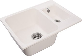 Кухонная мойка GranFest QUARZ Z-09 (белый)
