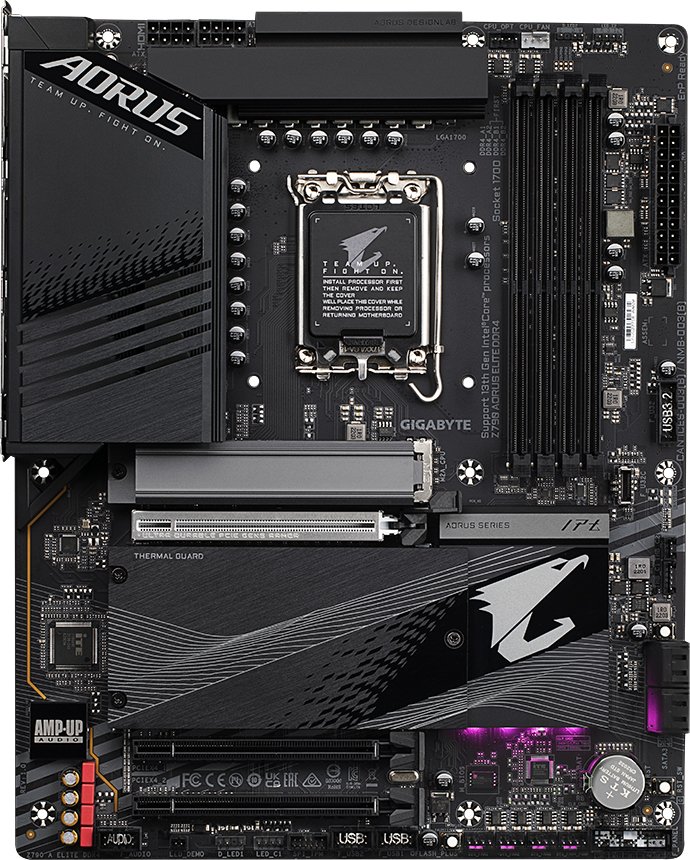 

Материнская плата Gigabyte Z790 Aorus Elite DDR4 (rev. 1.0)