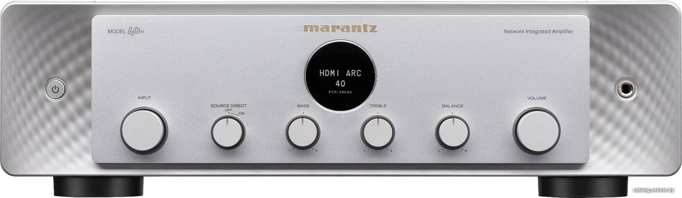 Сетевой интегральный усилитель Marantz Model 40n (серебристый)