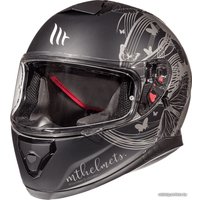 Мотошлем MT Helmets Thunder 3 SV Vlinder B2 Matt (XS, серый)