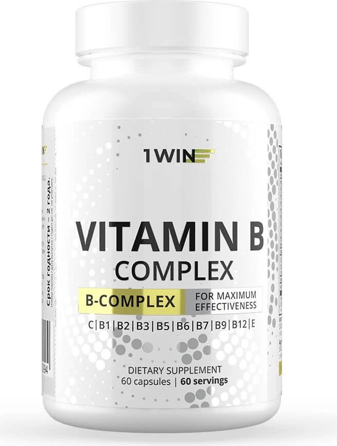 

Витамины, минералы 1WIN B-complex (60 капсул)