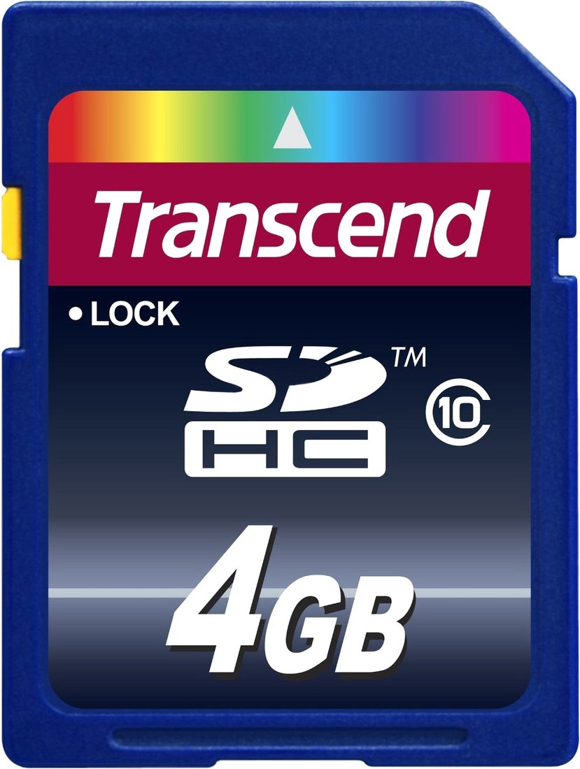 

Карта памяти Transcend SDHC Class 10 4 Гб (TS4GSDHC10)