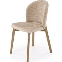 Стул Halmar Basso (бежевый/орех светлый)