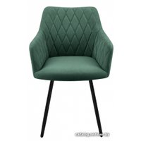 Стул Гальваник Диаманте Лофт (эмаль черный муар/Catania Izumrud)