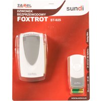 Беспроводной дверной звонок Zamel Foxtrot ST-925 (белый/серый)