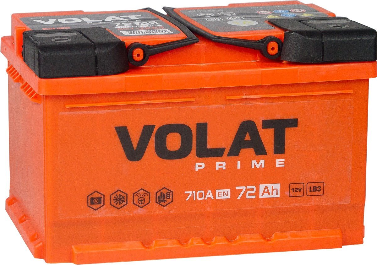 

Автомобильный аккумулятор VOLAT Prime R (72 А·ч)