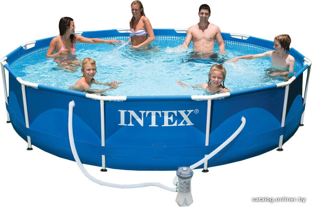 Каркасный бассейн Intex Metal Frame 366х76 (56996/28212)