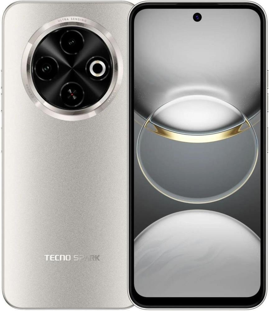

Телефон Tecno Spark 30C 4GB/128GB (золотистый)