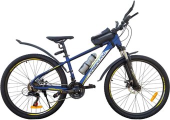 Велосипед Greenland Everest 1.0 26 р.14 2024 (синий/желтый)