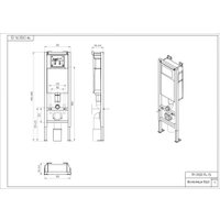 Унитаз подвесной Cersanit Carina New Clean On с инсталляцией Leon S-IN-BLACK-Cg-w в Витебске
