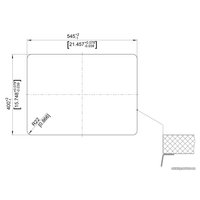 Кухонная мойка Blanco Andano 340/180-U (правая, без клапана-автомата)