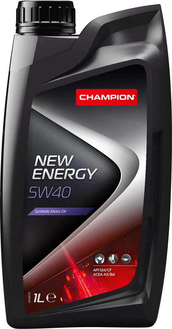 

Моторное масло Champion New Energy 5W-40 1л