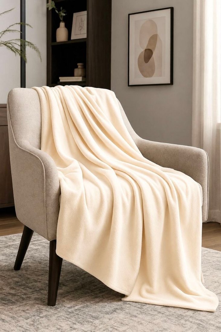 

Плед Айронкей Флисовый Пл. 220х200 (молоко)