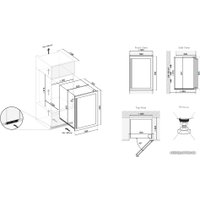 Винный шкаф Dunavox DAB-42.117DB