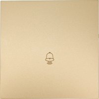 Кнопка для звонка Lezard Zima 704-3688-103QC (золото) в Мозыре