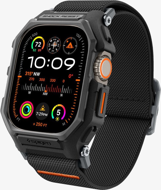 

Ремешок Spigen Lite Fit Pro для Apple Watch 49 мм ACS07104 (черный)