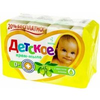 Крем-мыло детское Весна Детское с маслом оливы 4х75 г
