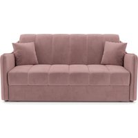 Диван Мебель-АРС аккордеон Давос НПБ 180x200 см M2-115-6 (велюр пудра НВ-178/18)