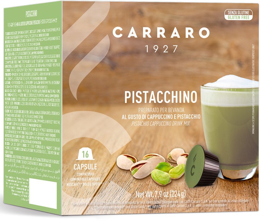 Кофе в капсулах Carraro Pistacchino Dolce Gusto 16 шт