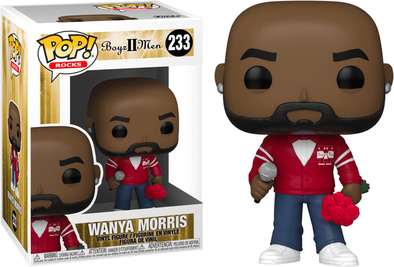 

Фигурка Funko POP! Rocks. Boyz II Men - Wanya Morris 56729