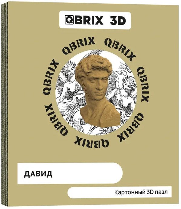 3Д-пазл QBRIX Давид 3D 20028