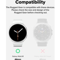 Ремешок Ringke Rugged Gear для Galaxy Watch 8 44mm Black