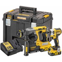  DeWalt DCK2532P2 (перфоратор, винтоверт, 2 АКБ, кейс)