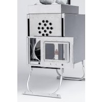 Свободностоящая печь-камин Инвент Средний с теплообменником (со стационарными экранами)