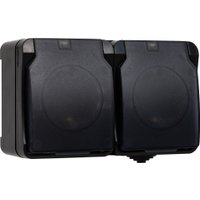 Розетка SmartBuy Сатурн SBE-04b-16-S2-Z