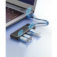 USB-хаб Orico PAPW4A-U3-015-BK-EP
