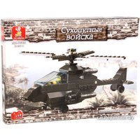 Конструктор Sluban M38-B6200 Вертолет АПАЧИ