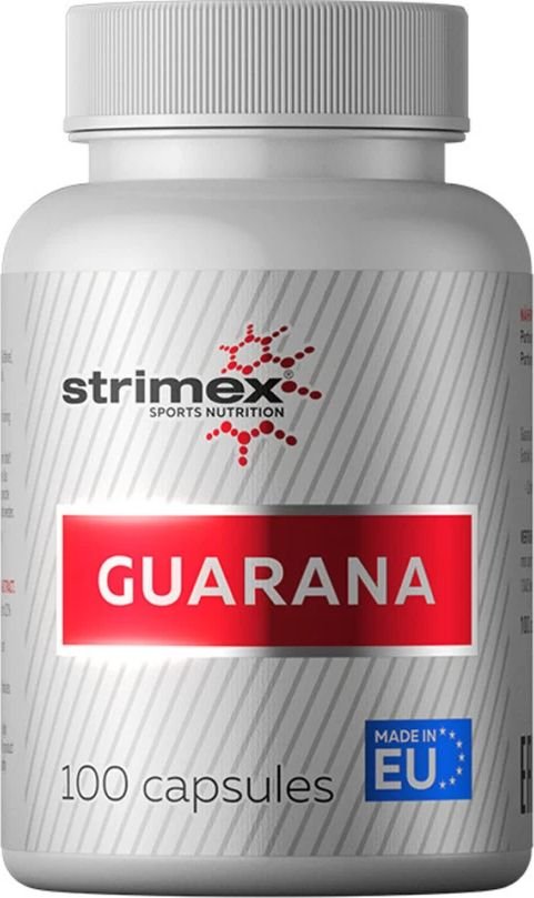 

Предтренировочный комплекс Strimex Guarana ( 100 капсул)