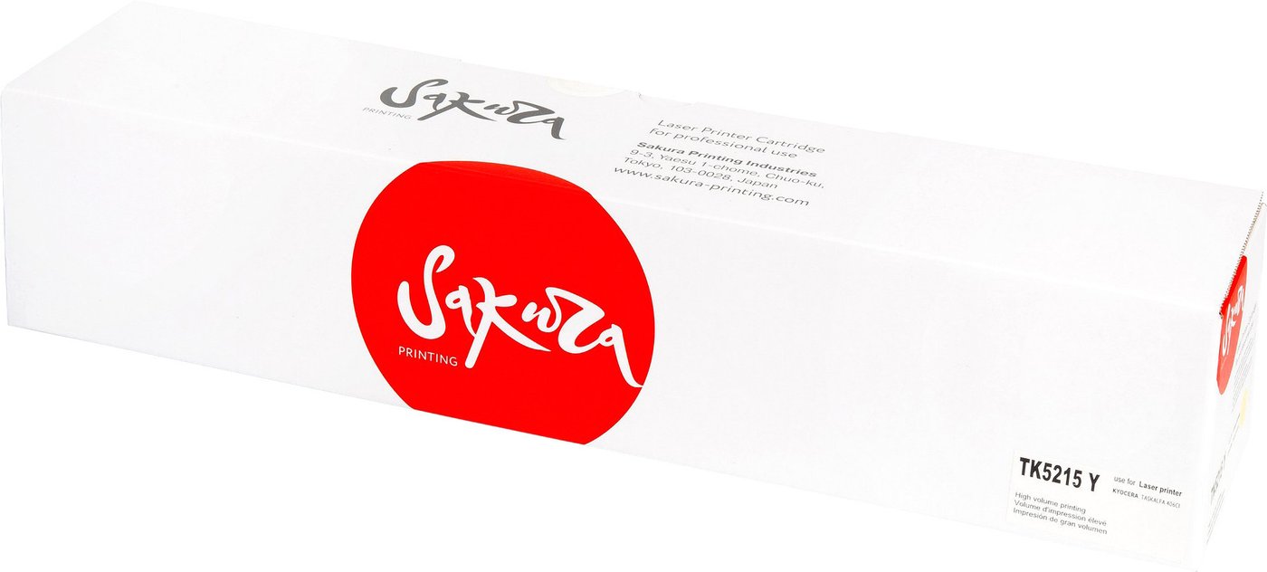 

Картридж Sakura Printing SATK5215Y (аналог Kyocera Mita TK5215Y)