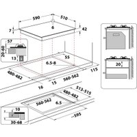 Варочная панель Whirlpool AKT 6465/NB