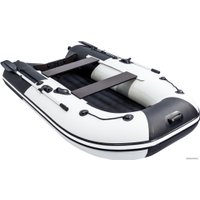 Моторно-килевая лодка Ривьера Компакт 2900 НДНД (светло-серый/черный)