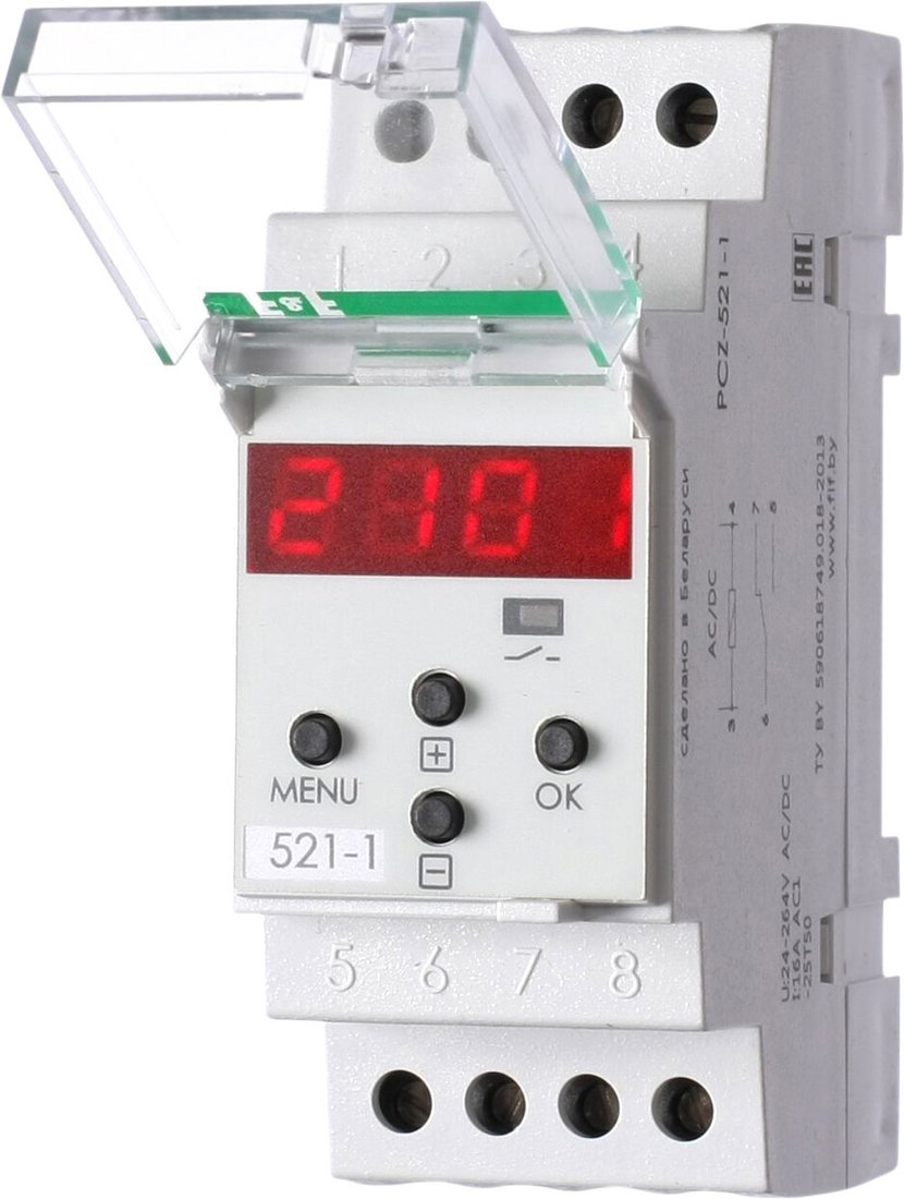 

Реле времени Евроавтоматика F&F PCZ-521-1 EA02.002.010