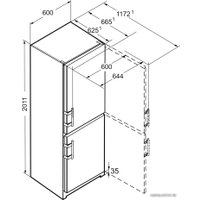 Холодильник Liebherr CNbs 3915 Comfort