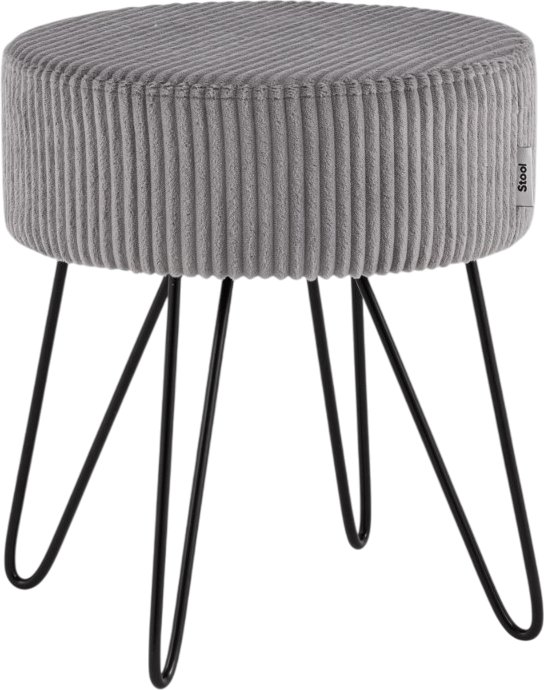 

Пуфик Stool Group Спейси vd-spacy-cl-steel (велюр светло-серый)