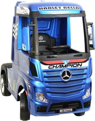 

Электромобиль RiverToys Mercedes-Benz Actros 4WD HL358 (синий глянец)