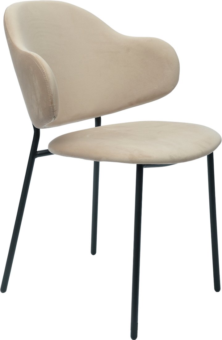 

Стул с подлокотниками Mara Инканто (черный, темно-бежевый)