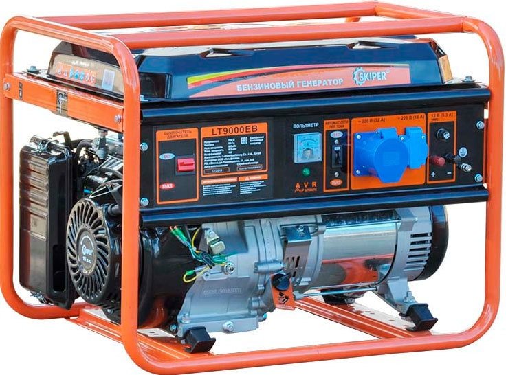 

Бензиновый генератор Skiper LT9000EB
